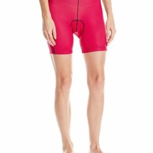 NEW  Canari Women's Crazy Lily Liner Shorts Pink